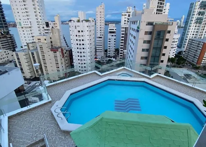 Apartamento Bocagrande Cartagena Cerca Al Mar